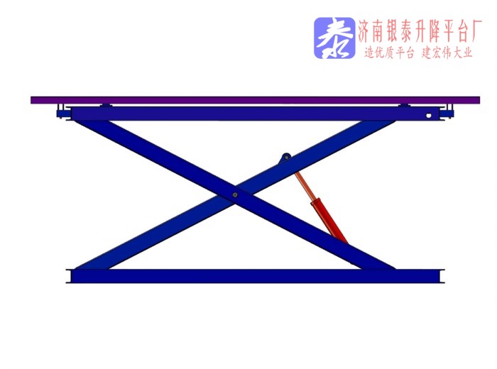 剪叉式升降機(jī)的框架結(jié)構(gòu)圖